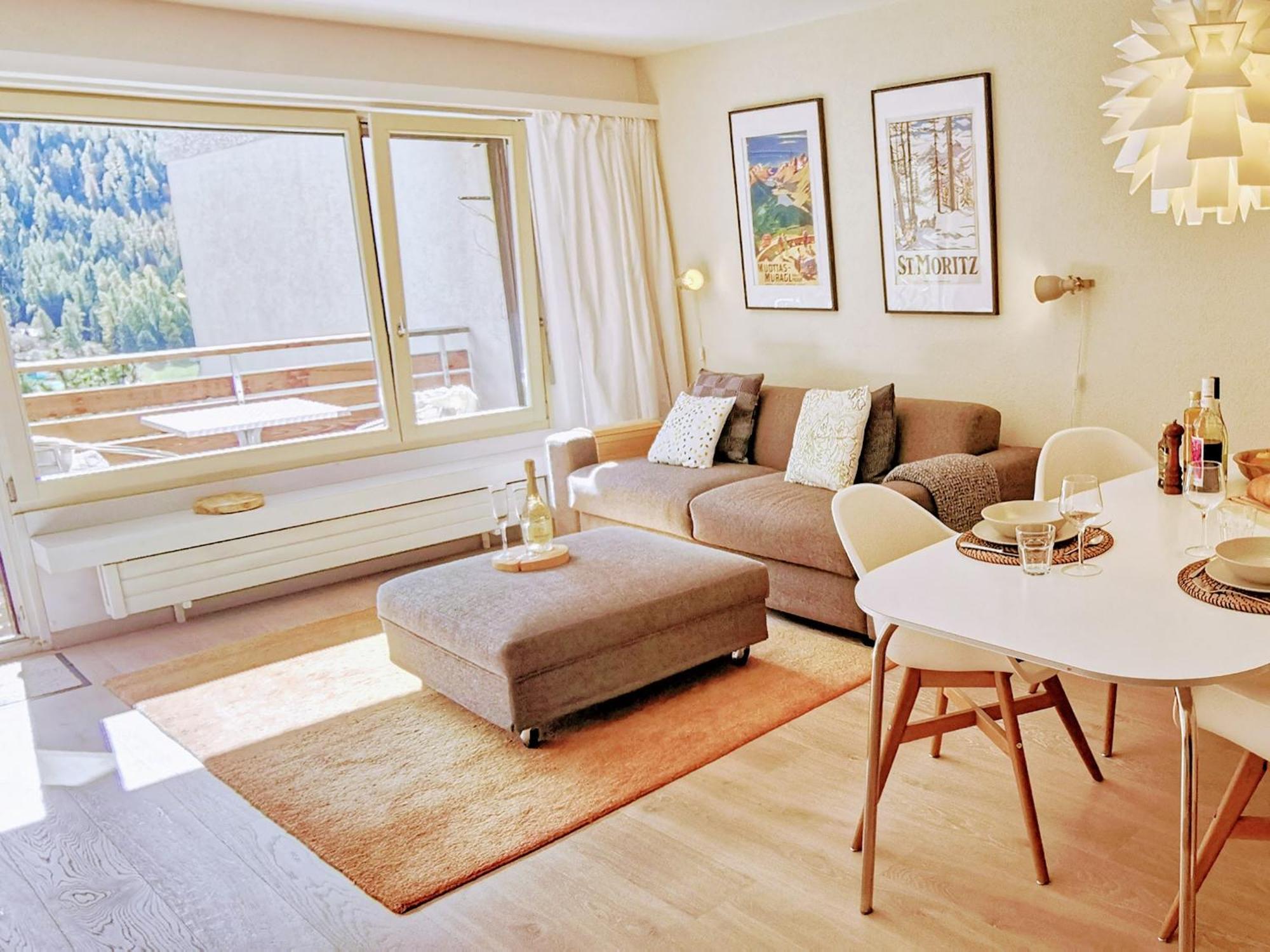 Sankt Moritz Spirit Piz San Gian 14 Apartment ภายนอก รูปภาพ